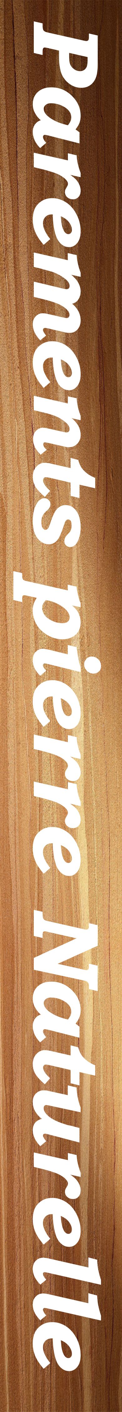 Bandeau droit Parement pierre