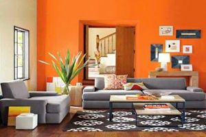 JadeCouleur orange sejour