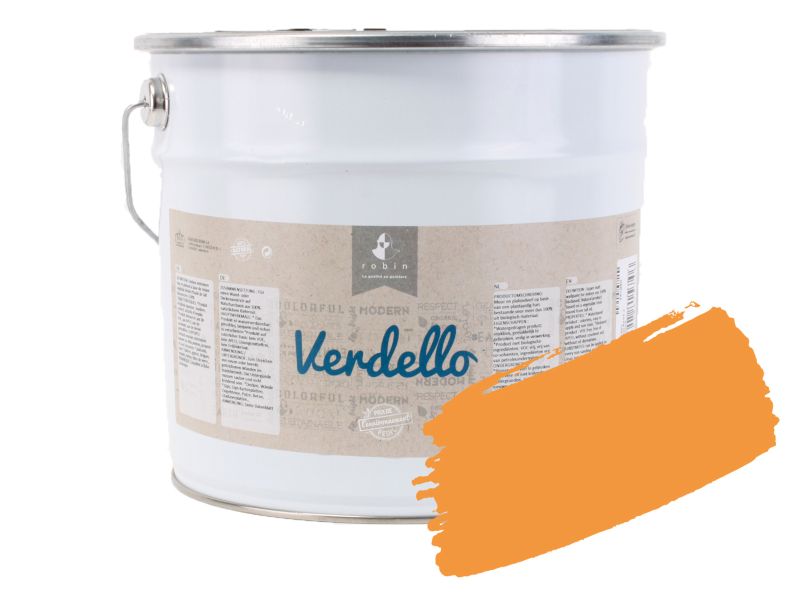 Peinture A301 Orange - 10 L Verdello