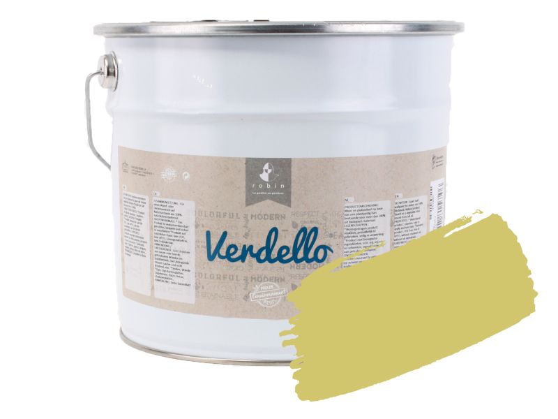 Peinture E204 Olive Claire - 10 L Verdello